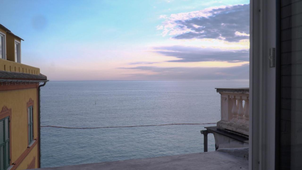Via Garibaldi 75 - Attic Sea View Apartman Camogli Kültér fotó